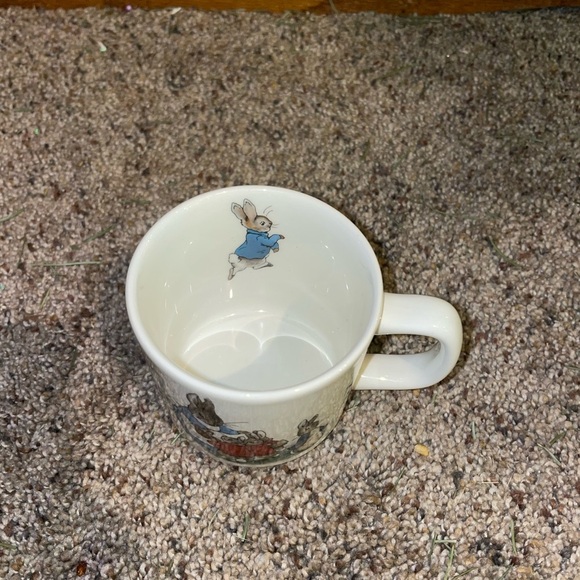 Vintage Wedgwood Beatrix Potter Peter Rabbit Porcelain Mug & Cookie Jar England - Picture 11 of 13